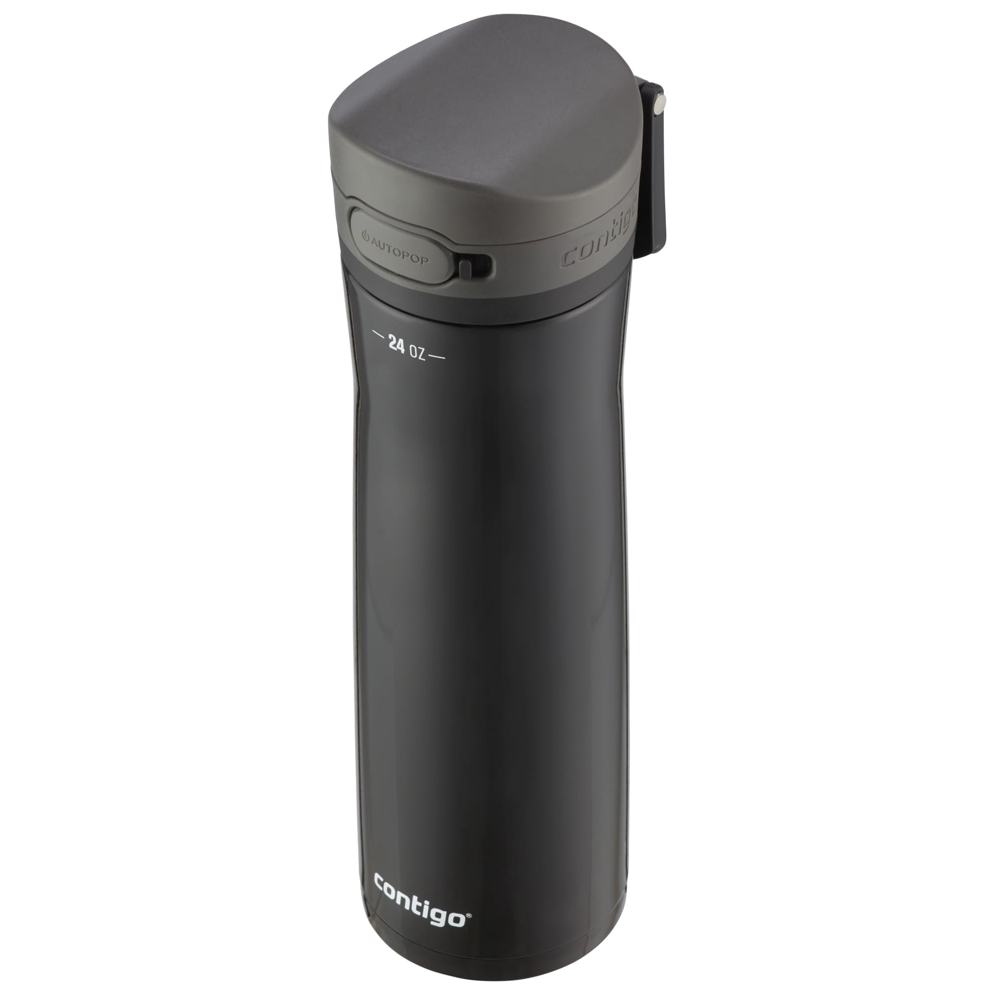 Contigo Jackson Chill  Bundle 2 Water Bottles Black 24oz and Pink  20oz with Autopop Lid - TAAM