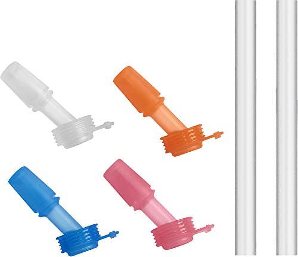 CamelBak eddy+ Kids 4-pack, Bite Valve &amp; Straws, Multi Color - QLBJ