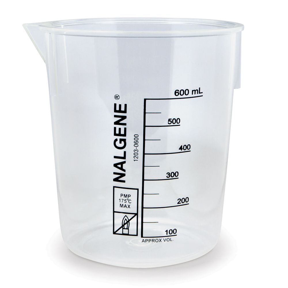 Nalgene Griffin Beaker, Low Form, Polymethylpentene, 600 Ml - U0QD