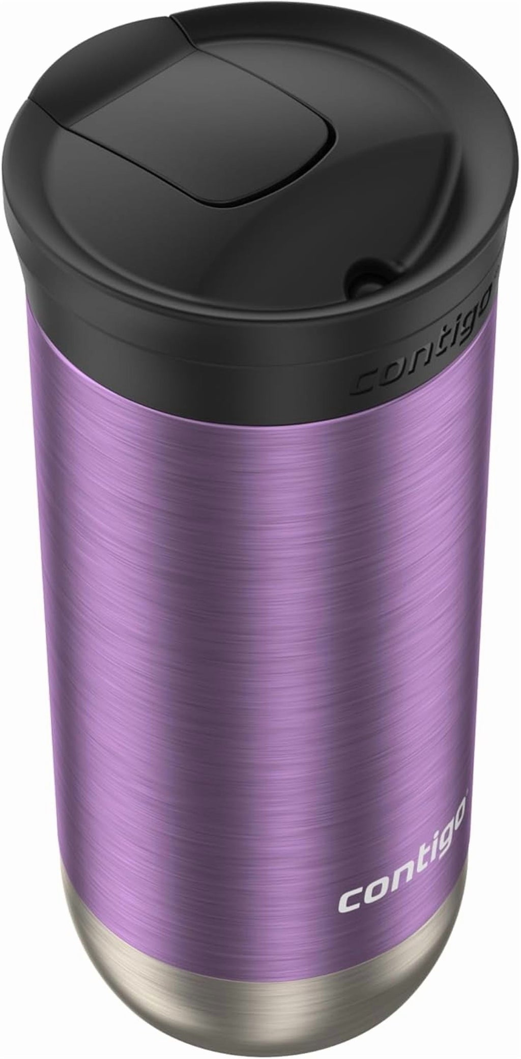 Contigo Huron SnapSeal Insulated Travel Tumbler, Purple Panzy Color 16 oz (473 mL) - B3JH
