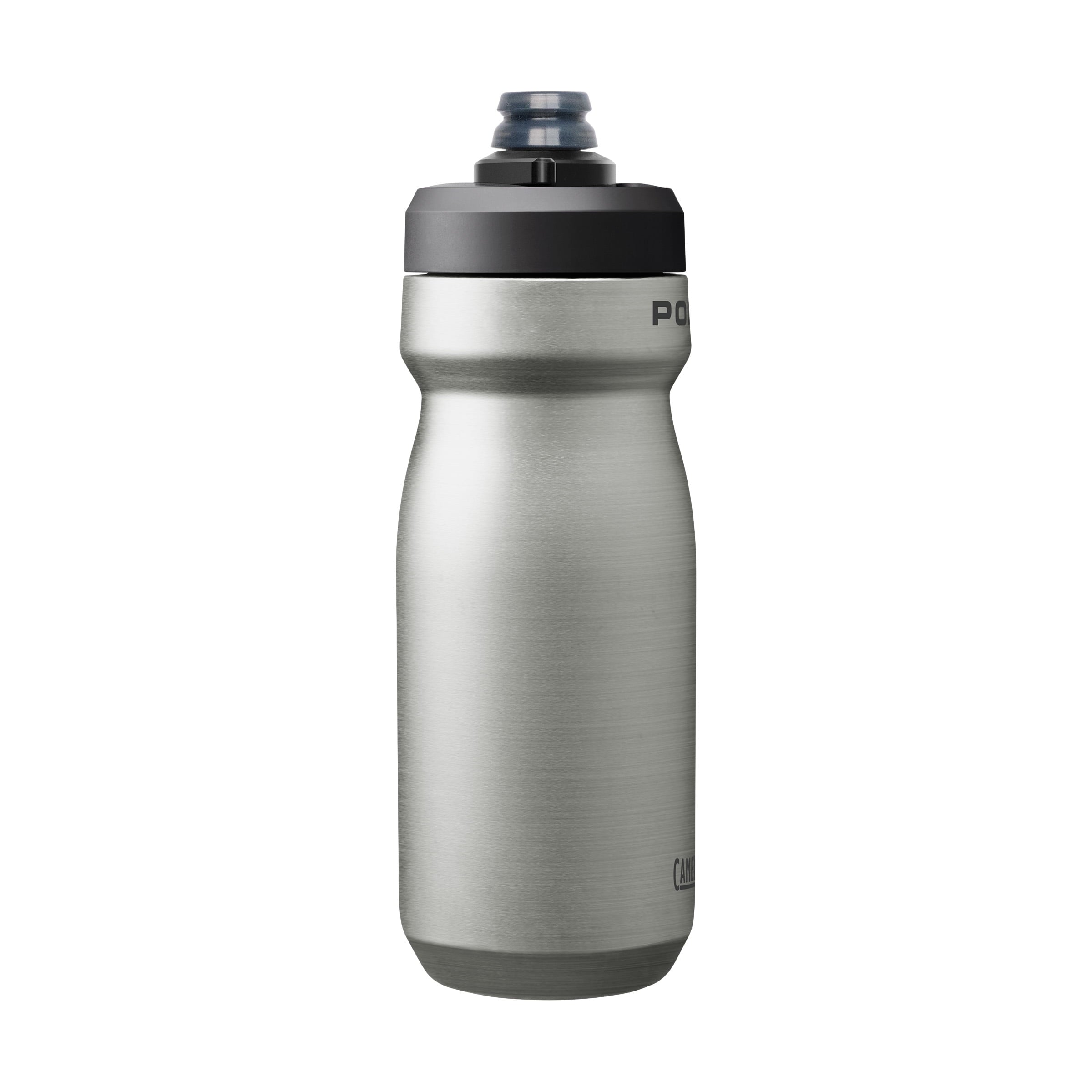 CamelBak Podium 18oz Insulated Stainless Steel Bike Water Bottle, Stainless - E1W0