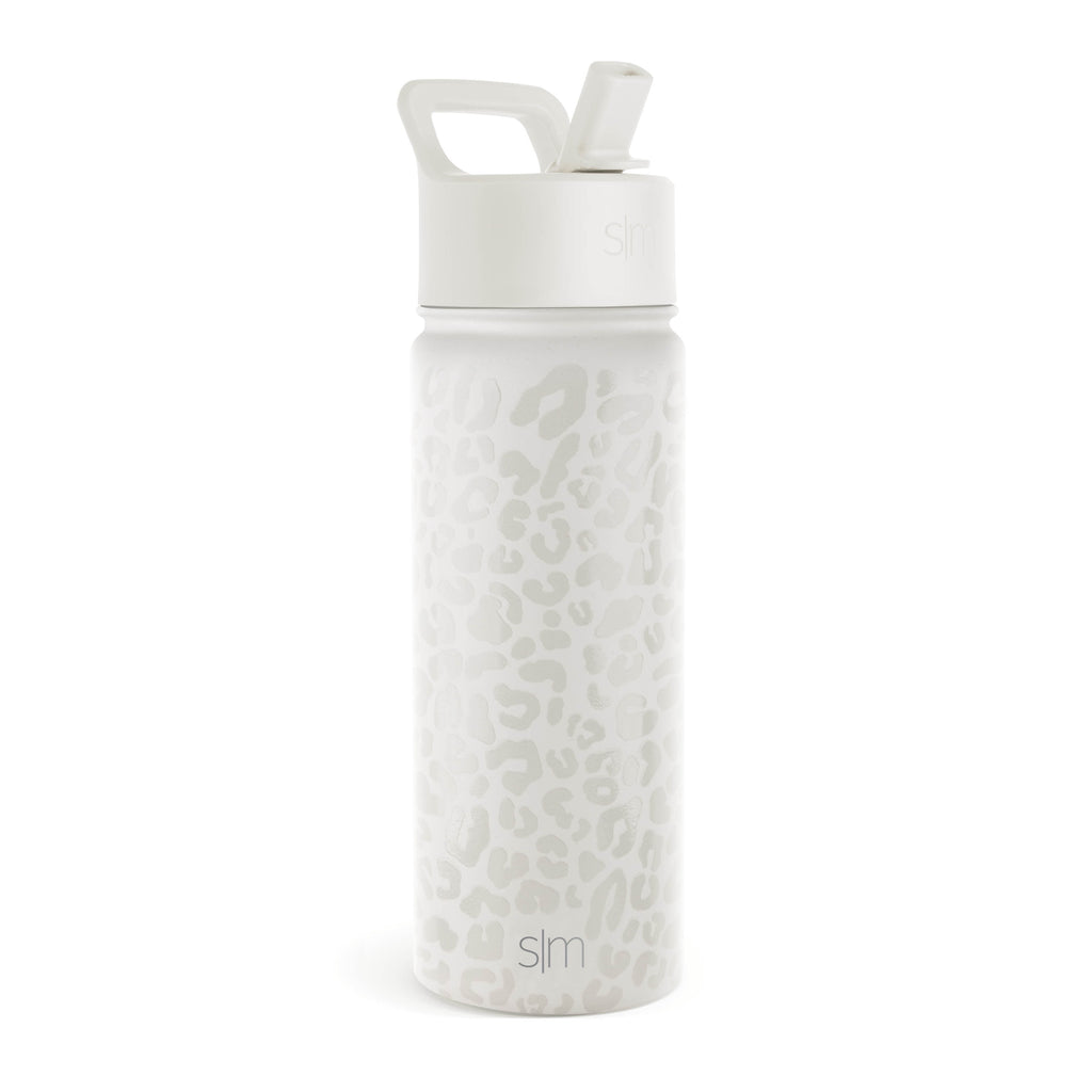 Simple Modern Summit Water Bottle Straw Lid Vacuum Insulated Stainless Steel Bottle | 18 fl oz - 73TK