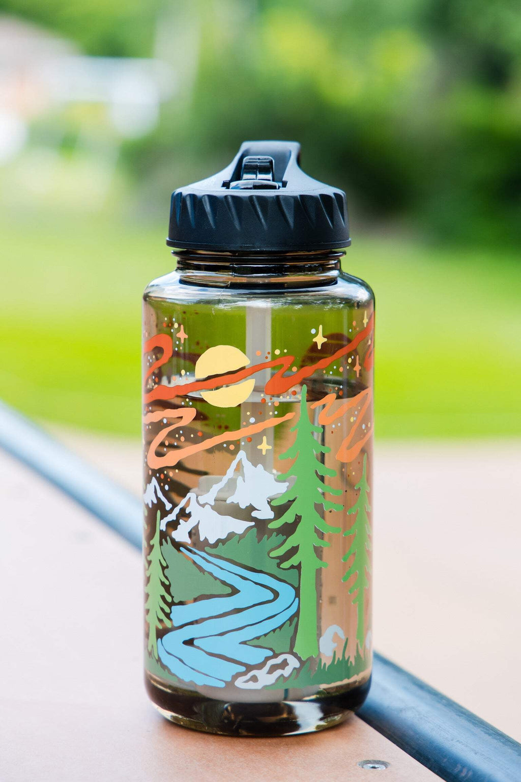 Epic Water Filters Nalgene OG Sustain Tritan USA Made Water Bottle and 75 Gallon Filter - Removes 99.99% of Water Impurities, 32oz, Atomic Child Special Edition - IHJ0