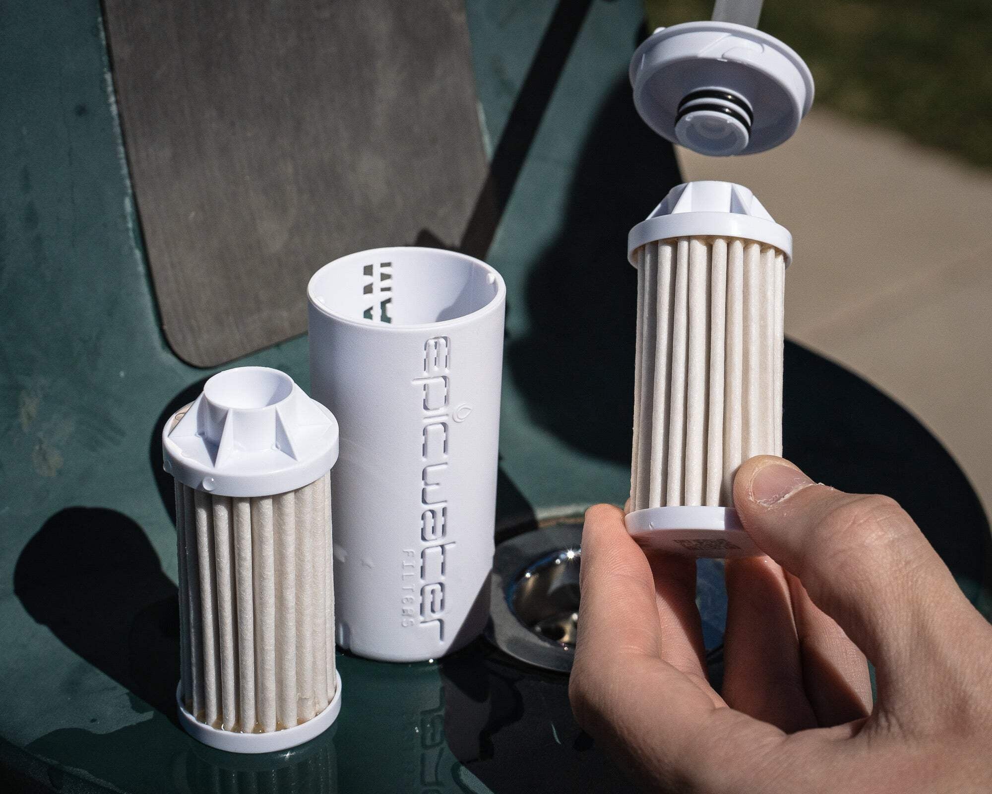 Epic Water Filters Nalgene OG Sustain Tritan USA Made Water Bottle and 75 Gallon Filter - Removes 99.99% of Water Impurities, 32oz, Atomic Child Special Edition - IHJ0
