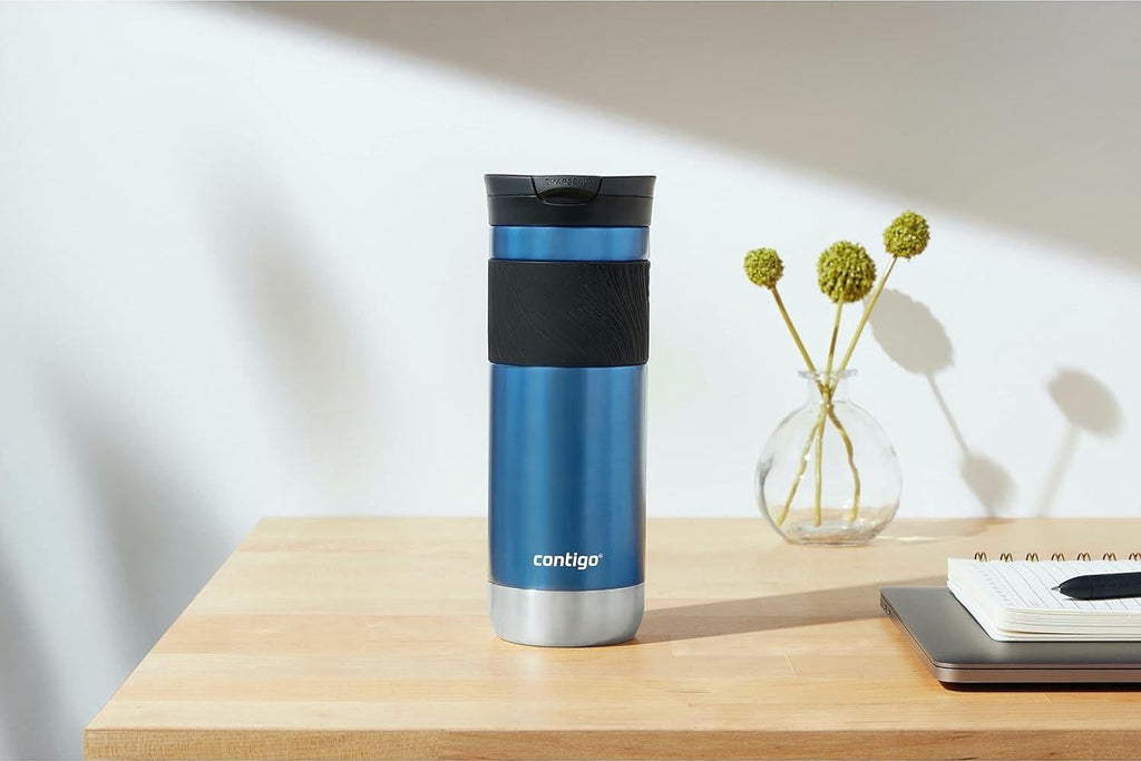Contigo Byron Vacuum-Insulated Stainless Steel Travel Mug, 20oz - Leak-Proof - - OGFB
