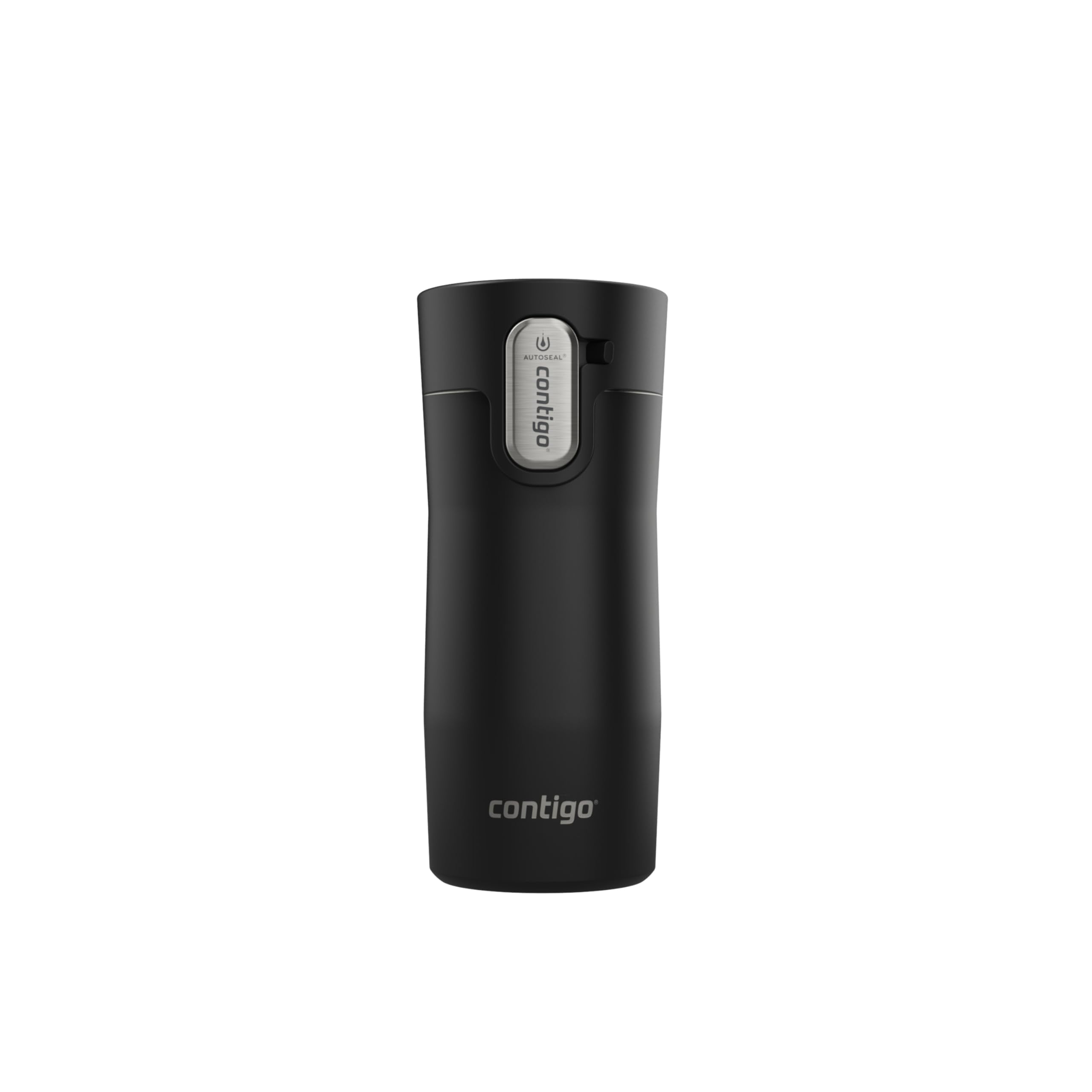 Contigo AUTOSEAL West Loop Vacuum-Insulated Stainless Steel Travel Mug with Easy-Clean Lid, 12oz, Matte Black - Y0BD