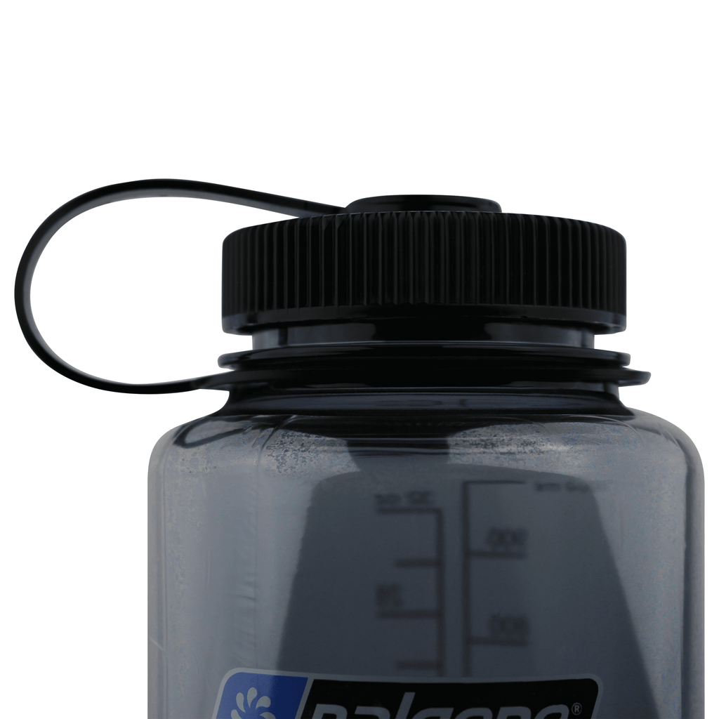 NuRich Loop Top Lid for Wide Mouth Hydro Flask, Nalgene &amp; Simple Water Bottles - V5Z5