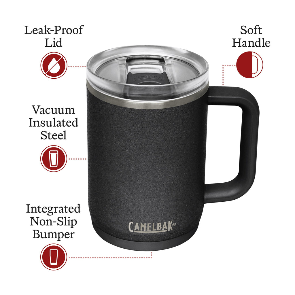 CamelBak Thrive™ Insulated Stainless Steel Mug 16oz, Black - MMRS