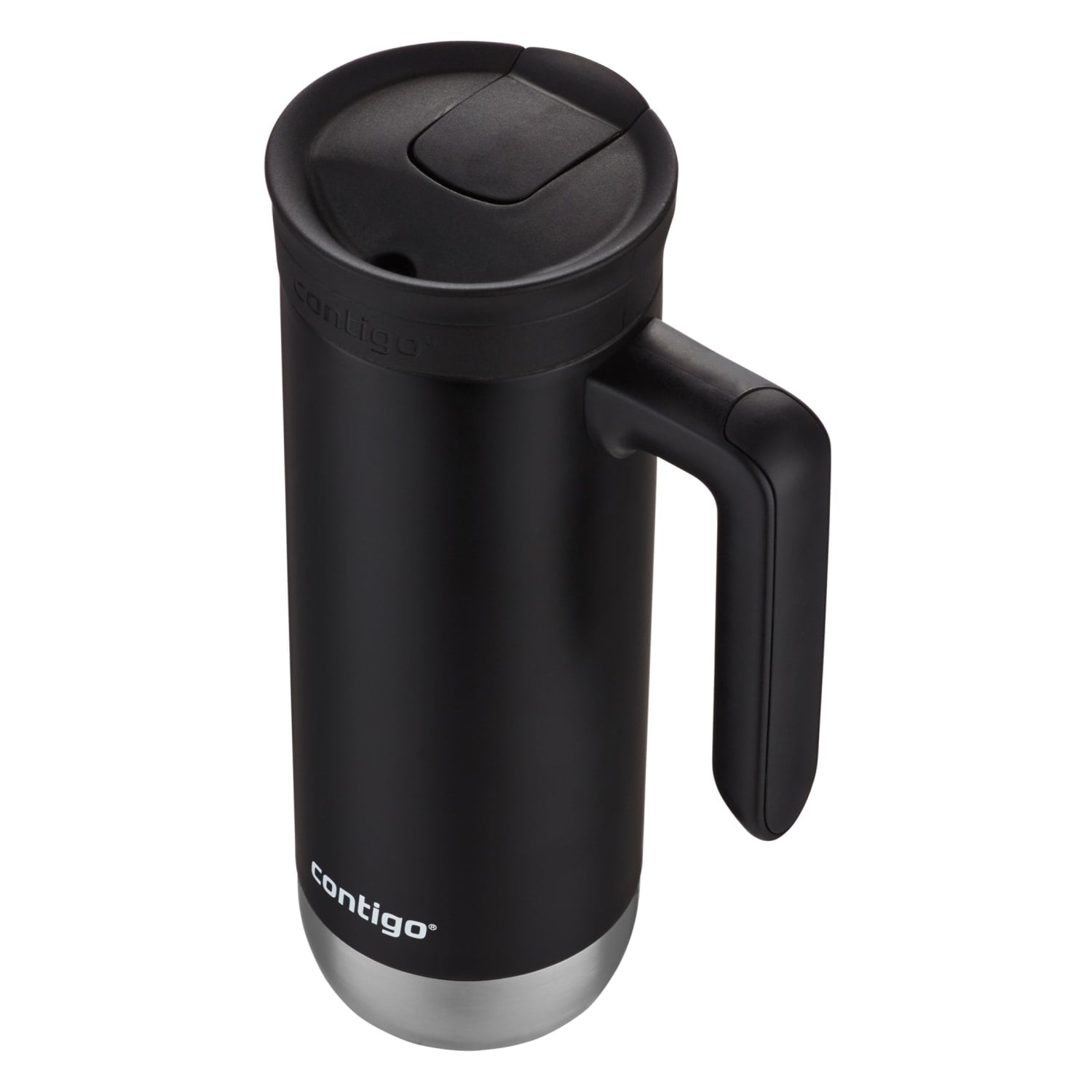 Contigo Huron 2.0 Stainless Steel Travel Mug with SNAPSEAL Lid and Handle in Black, 20 fl oz. - EI5J