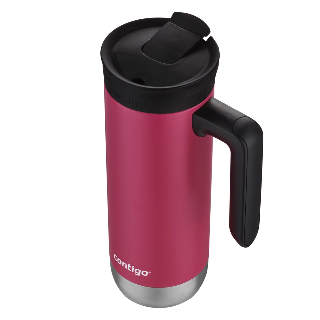 Contigo Huron 2.0 Stainless Steel Travel Mug with SNAPSEAL Lid and Handle in Black, 20 fl oz. - EI5J