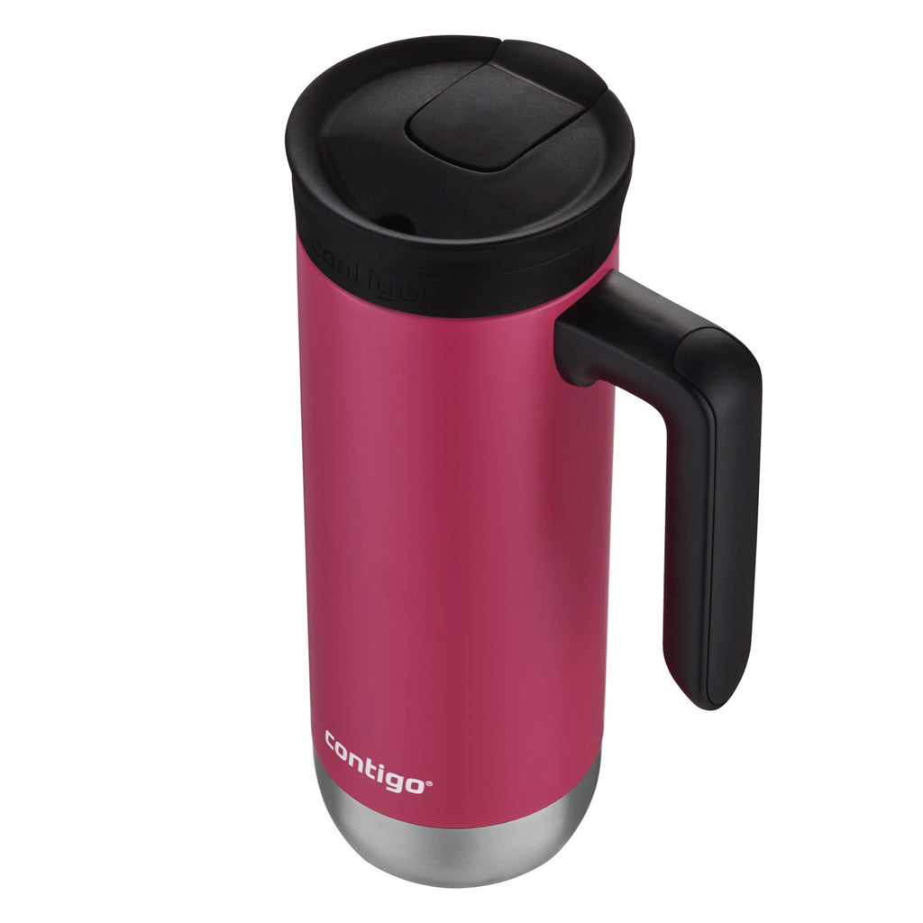 Contigo Huron 2.0 Stainless Steel Travel Mug with SNAPSEAL Lid and Handle in Black, 20 fl oz. - EI5J