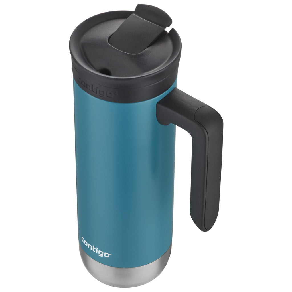 Contigo Huron 2.0 Stainless Steel Travel Mug with SNAPSEAL Lid and Handle in Black, 20 fl oz. - EI5J