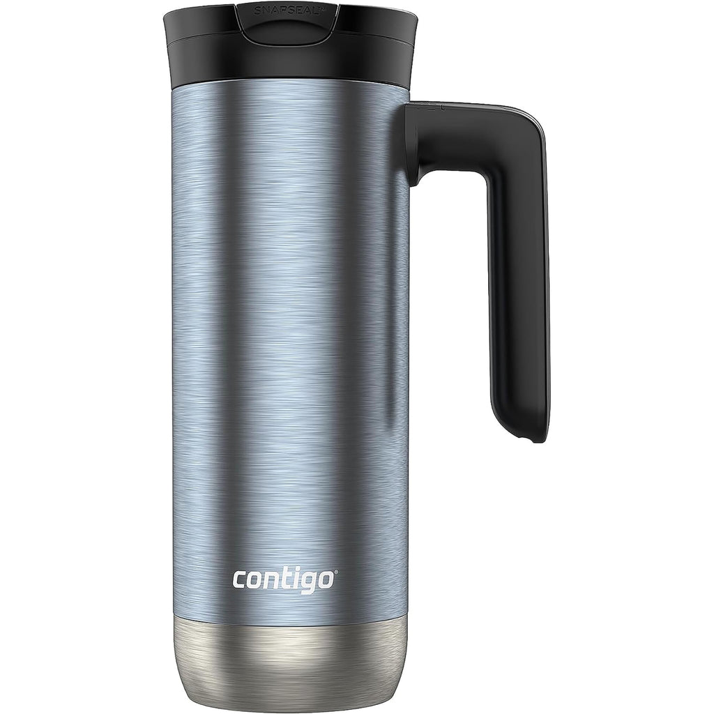 Contigo 20 oz. Superior 2.0 SnapSeal Stainless Steel Travel Mug - Dark Ice - OOQD