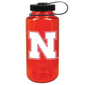 Scarlet Nebraska Huskers 32oz. Nalgene Sustainable Wide Mouth Water Bottle - YGXL
