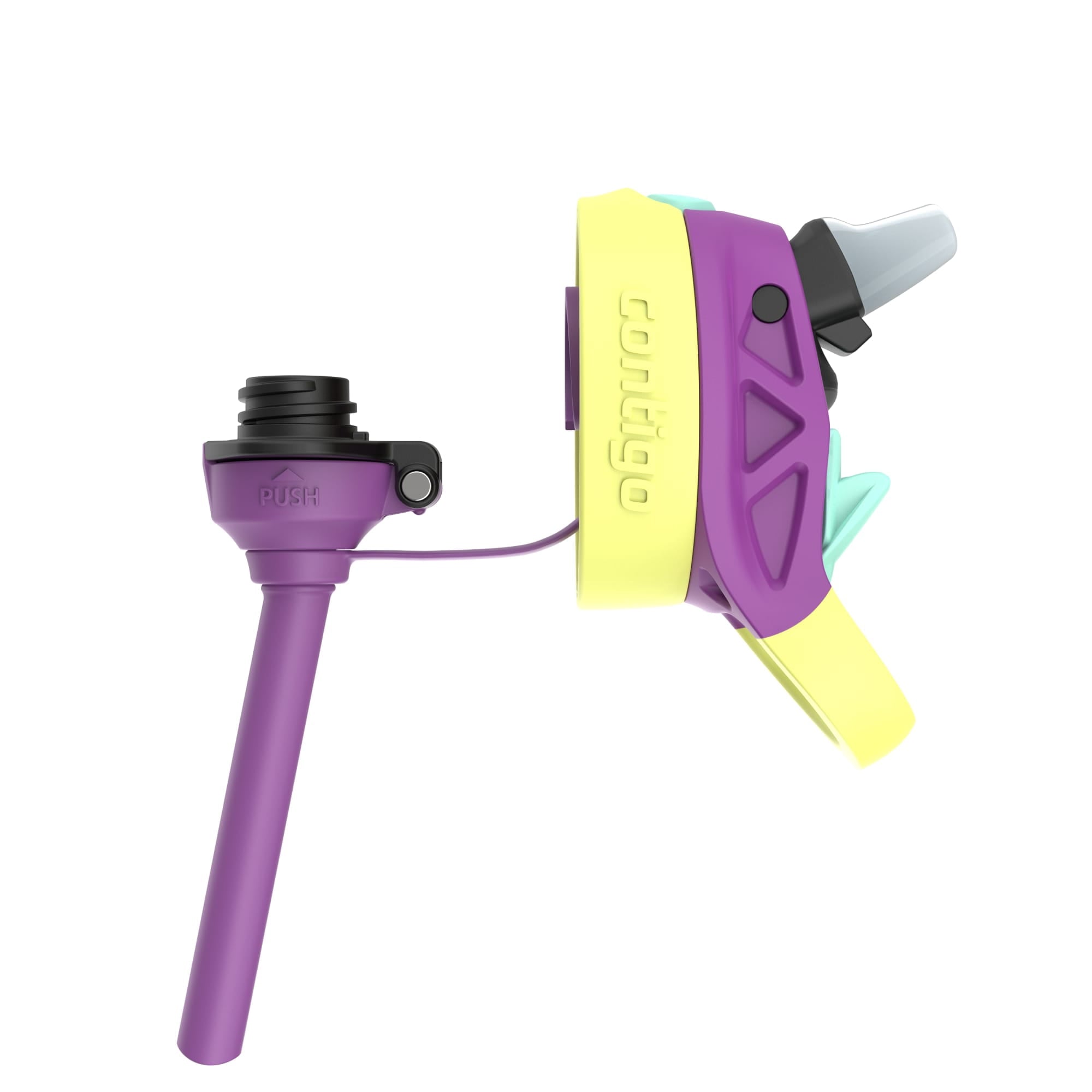 Contigo Kids Water Bottle with Redesigned AUTOSPOUT Straw, 14 oz, Grape Forest Haven - 13PG