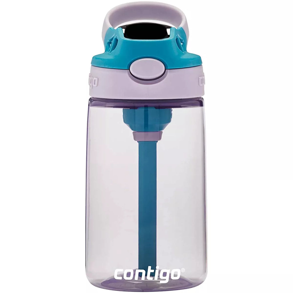 Contigo Kids Water Bottle with Redesigned AUTOSPOUT Straw, 14 oz, Grape Forest Haven - 13PG