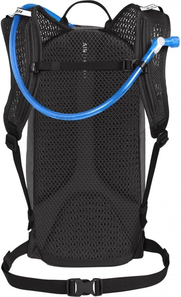 CamelBak Women's M.U.L.E. 12 Mountain Biking Hydration Pack - Easy Refilling Hydration Backpack - Magnetic Tube Trap 100oz, Charcoal/Black - 62XK