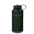Nalgene Monochrome BPA-Free Recycled Reusable Water Bottle for Backpacking, Hiking, Gym - 32 oz Shatterproof Jade - BFSS