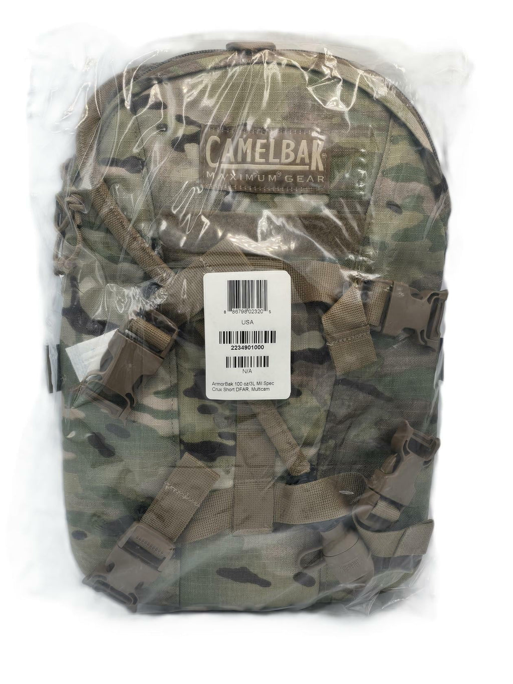 CamelBak Maximum Gear ArmorBak Military Spec Crux Short DFAR, Multicam - 7HXW