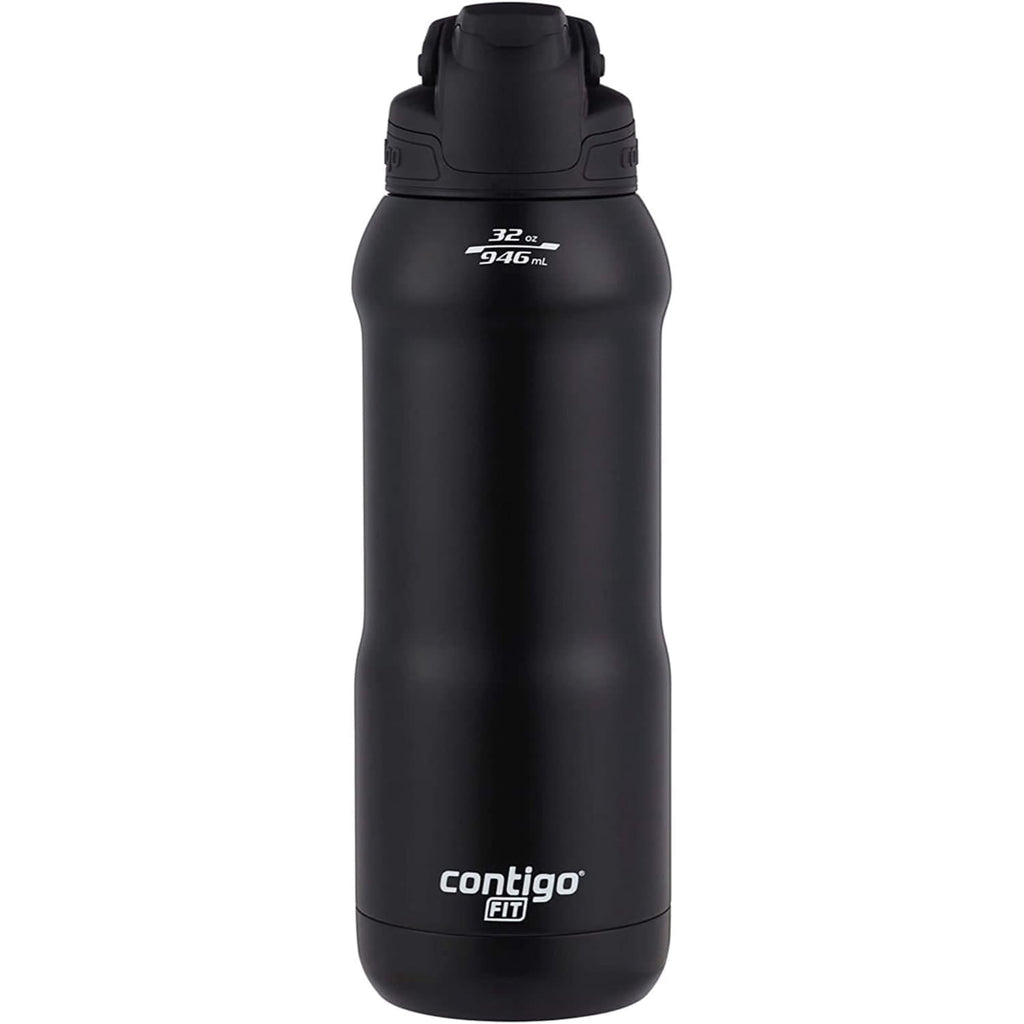 Contigo Fit Stainless Steel AUTOSPOUT Water Bottle with Straw, Blue Amp, 32 fl oz. - CHCL