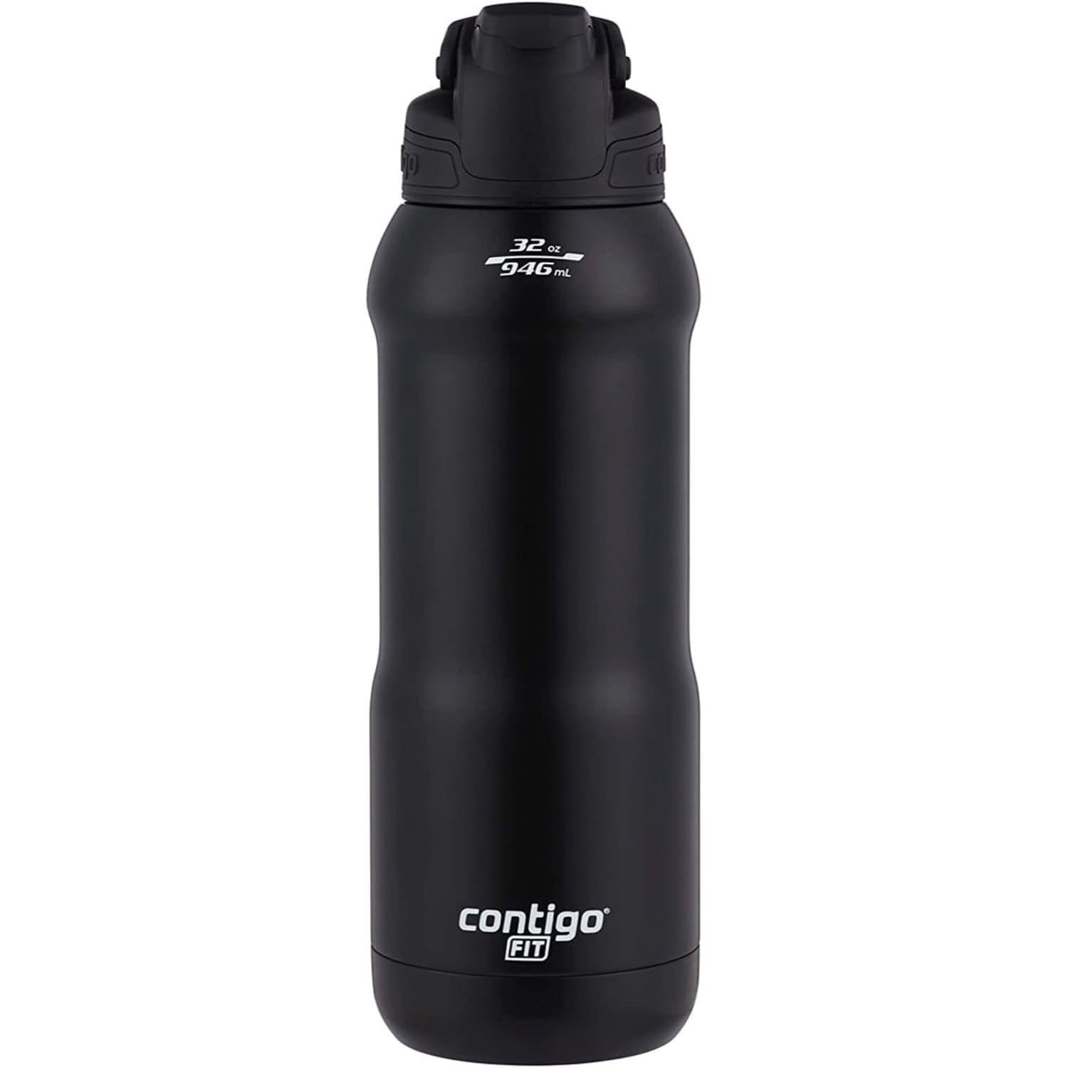 Contigo Fit Stainless Steel AUTOSPOUT Water Bottle with Straw, Blue Amp, 32 fl oz. - CHCL