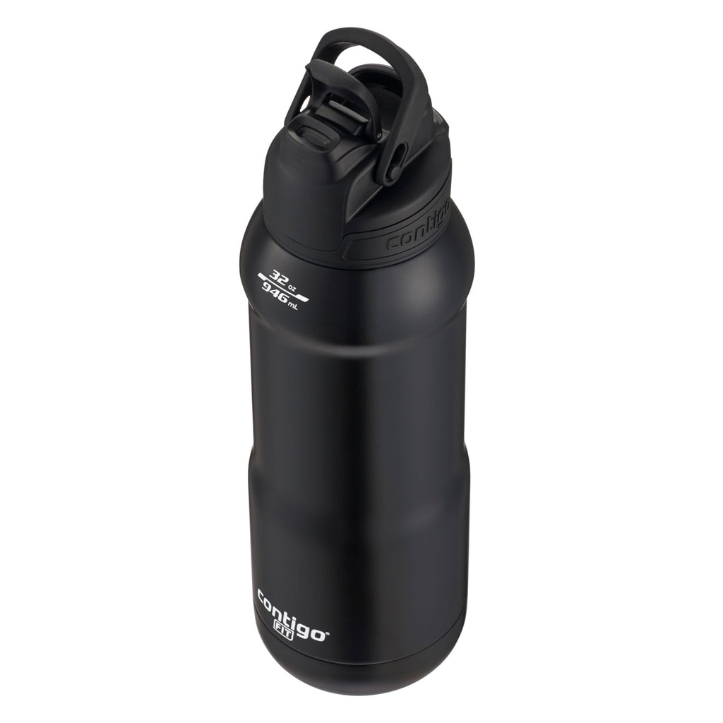 Contigo Fit Stainless Steel AUTOSPOUT Water Bottle with Straw, Blue Amp, 32 fl oz. - CHCL