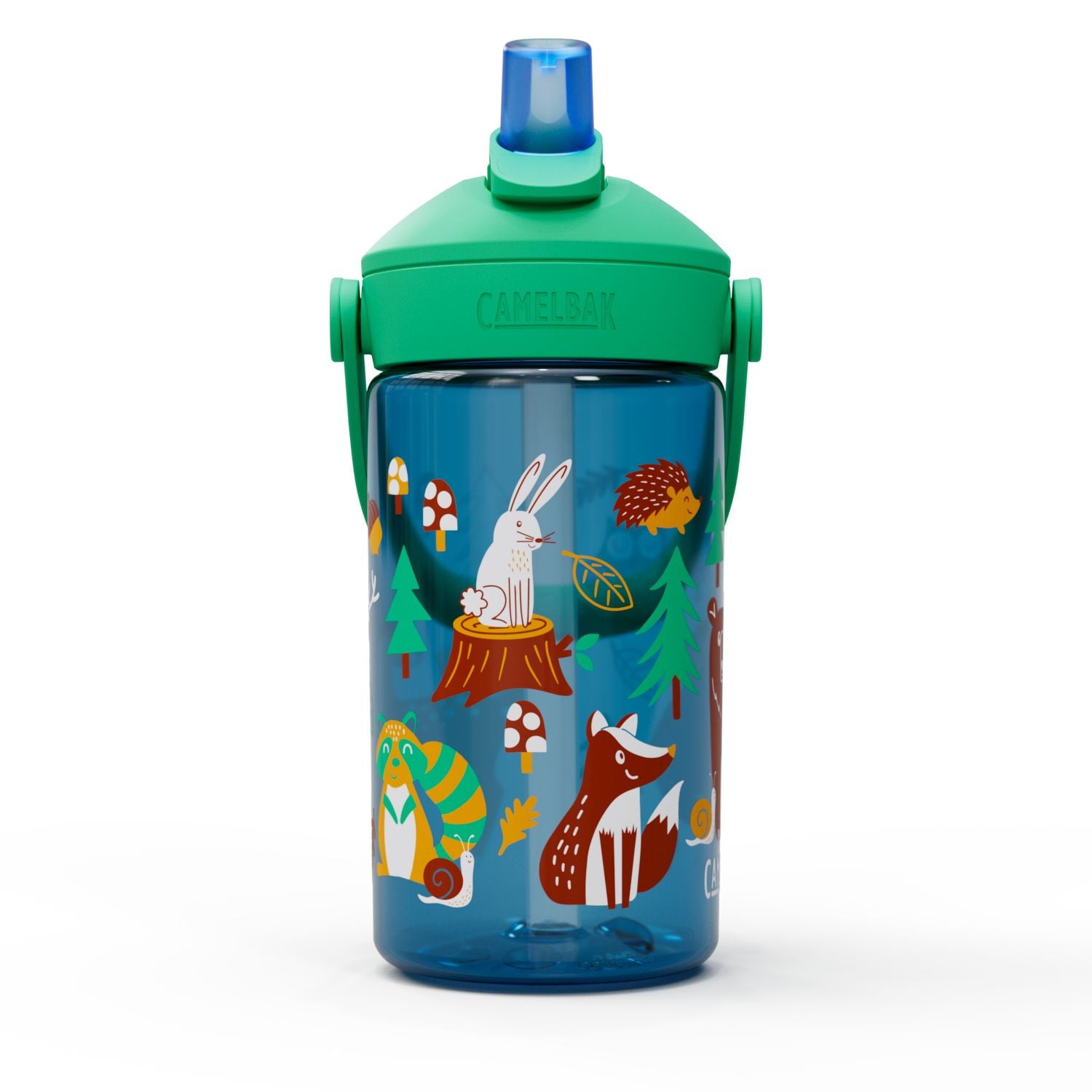 Camelbak Thrive™ Flip Straw Kids 14oz Bottle, Friendly Forest - 346C