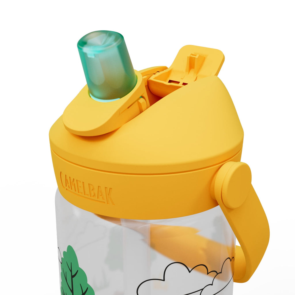Camelbak Thrive™ Flip Straw Kids 14oz Bottle, Friendly Forest - 346C