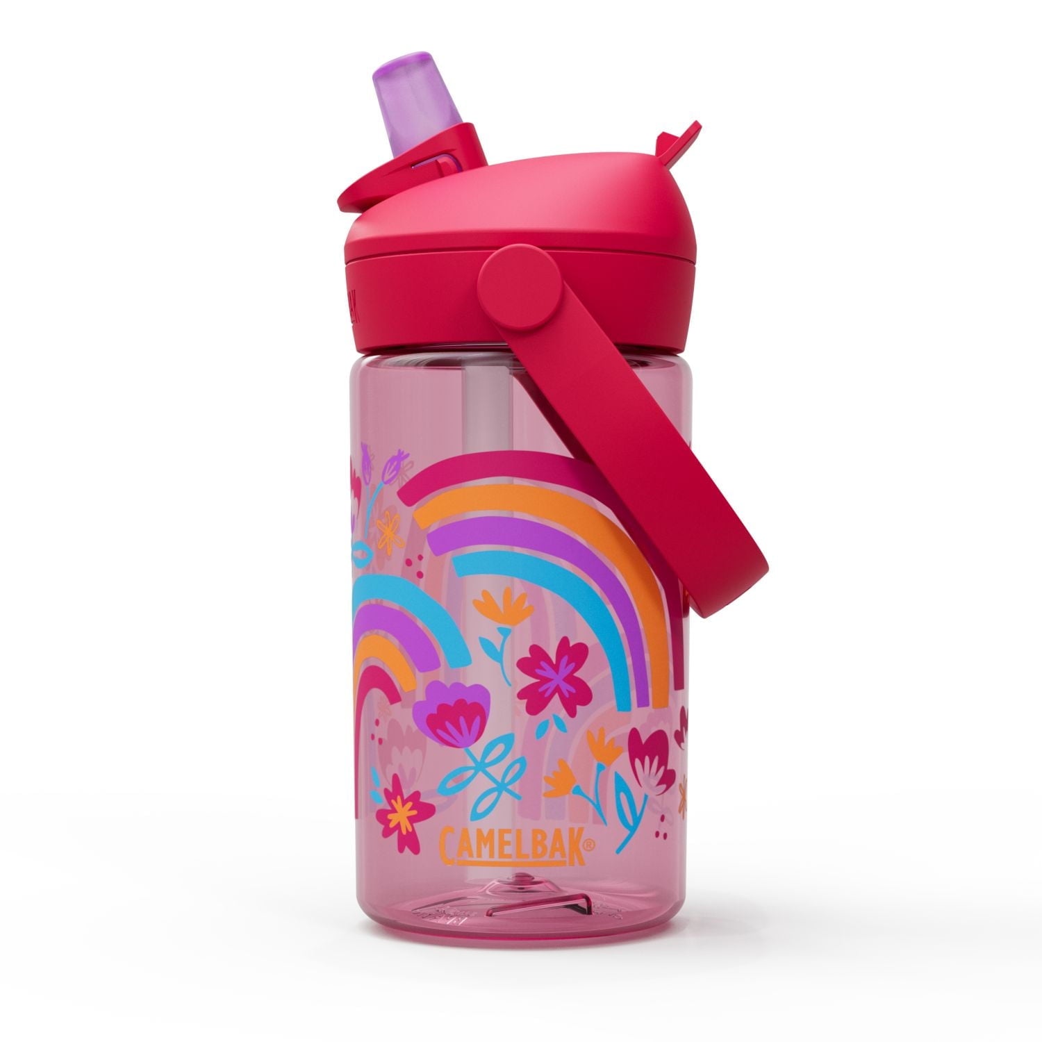 Camelbak Thrive™ Flip Straw Kids 14oz Bottle, Friendly Forest - 346C