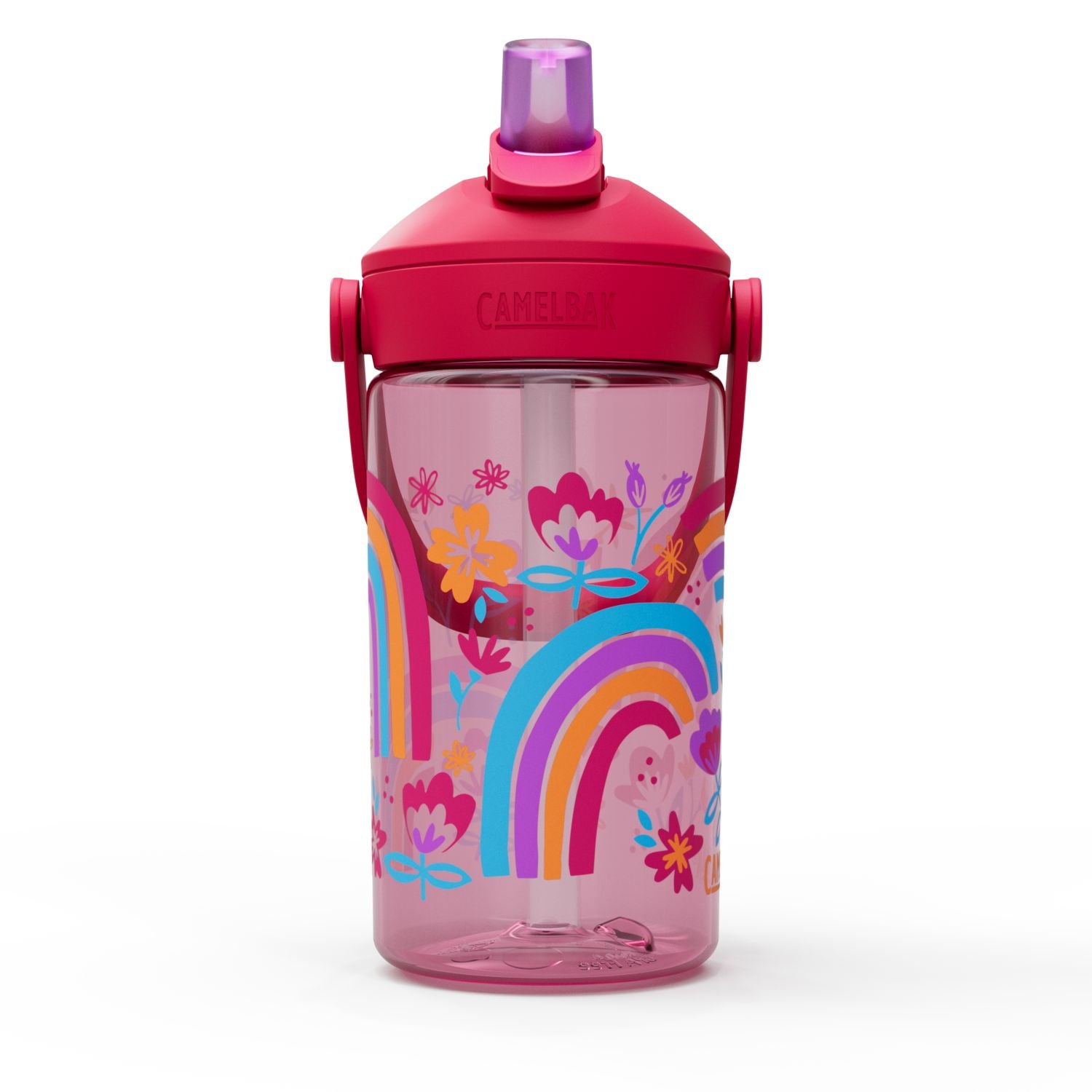 Camelbak Thrive™ Flip Straw Kids 14oz Bottle, Friendly Forest - 346C