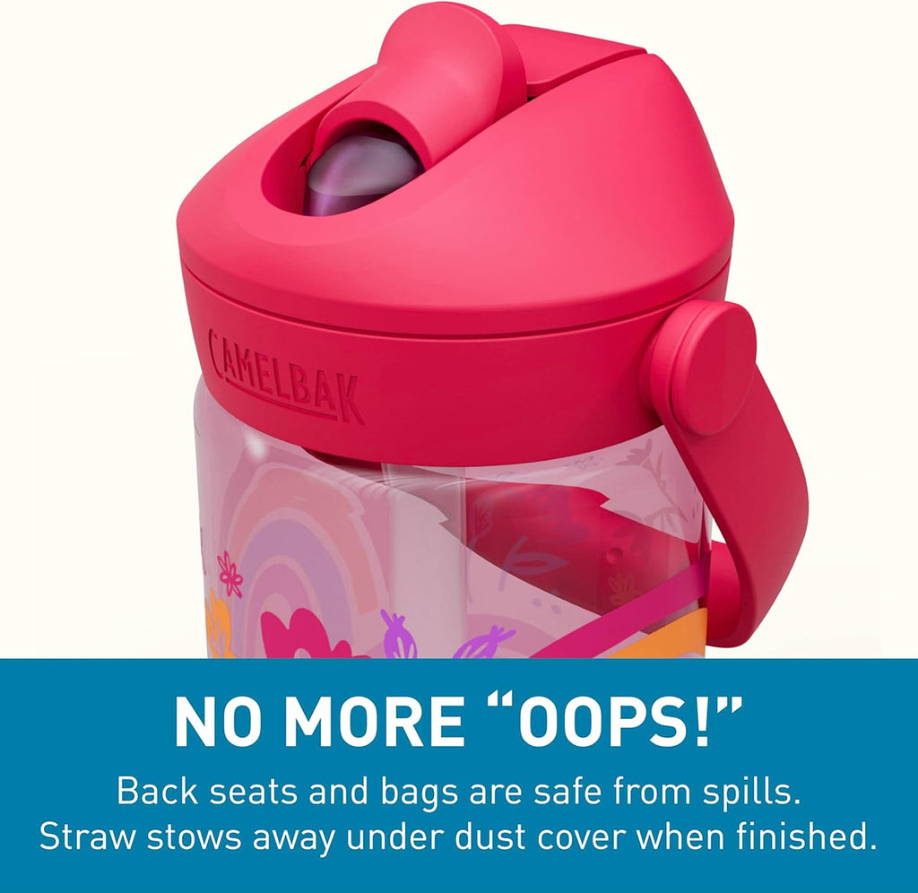 Camelbak Thrive™ Flip Straw Kids 14oz Bottle, Friendly Forest - 346C