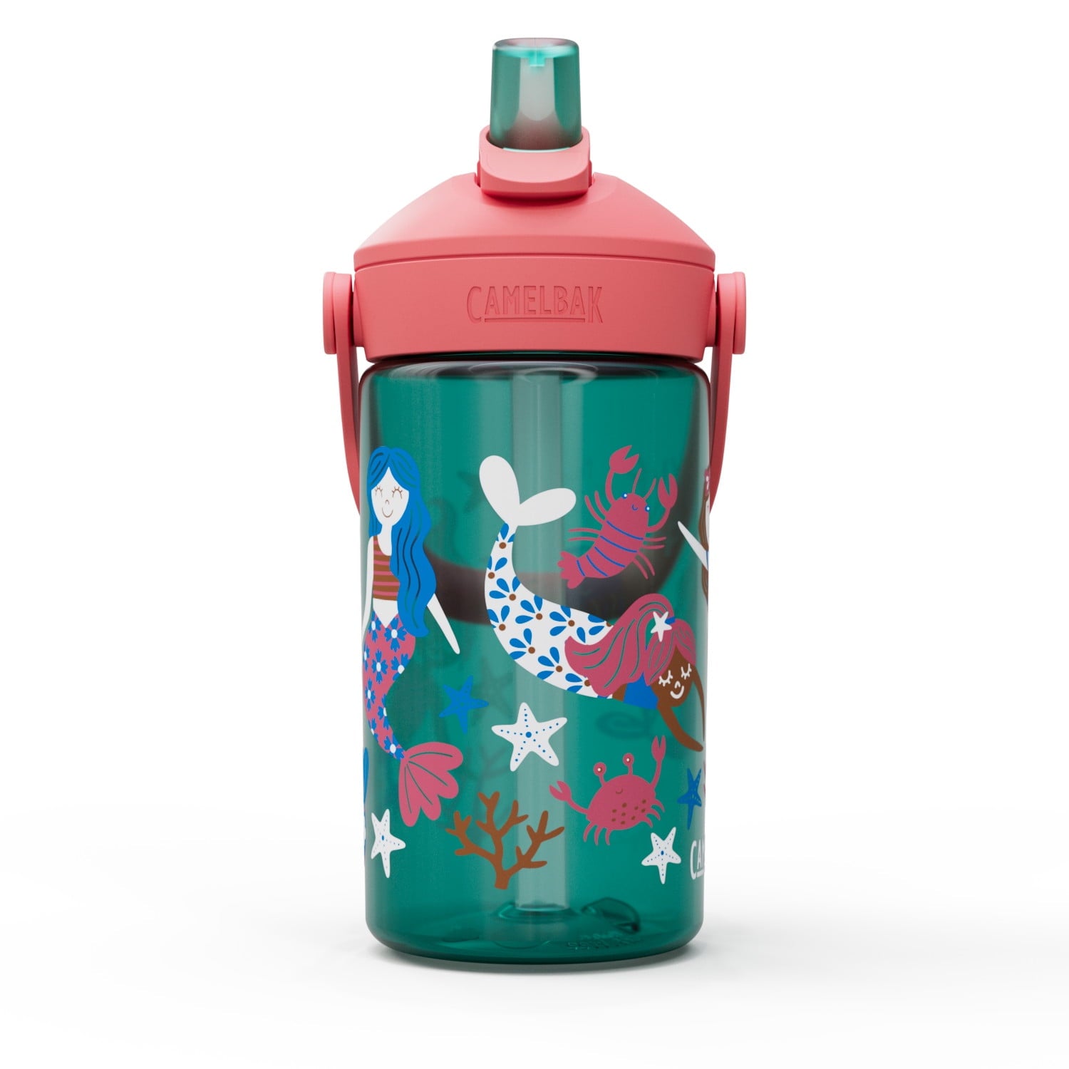 Camelbak Thrive™ Flip Straw Kids 14oz Bottle, Friendly Forest - 346C