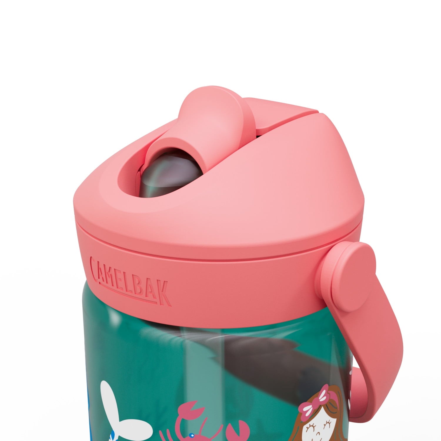 Camelbak Thrive™ Flip Straw Kids 14oz Bottle, Friendly Forest - 346C