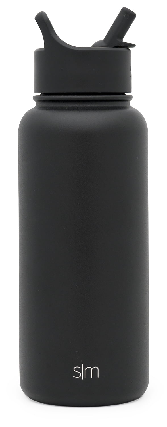 Simple Modern Summit Water Bottle Straw Lid Vacuum Insulated Stainless Steel Bottle | 18 fl oz - HVAC