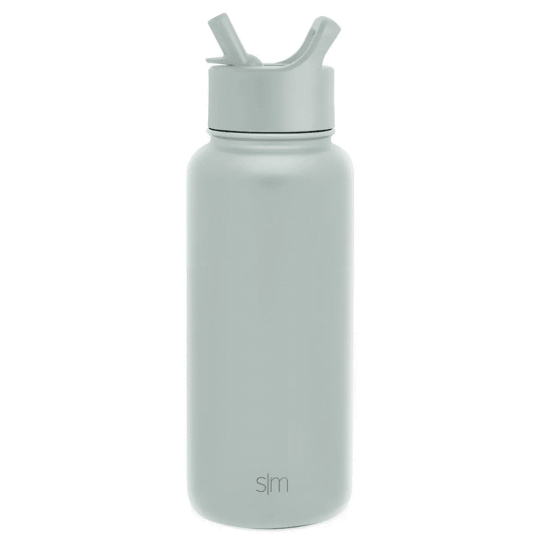 Simple Modern Summit 32oz Stainless Steel Water Bottle with Straw Lid Seaglass Sage - E4RZ
