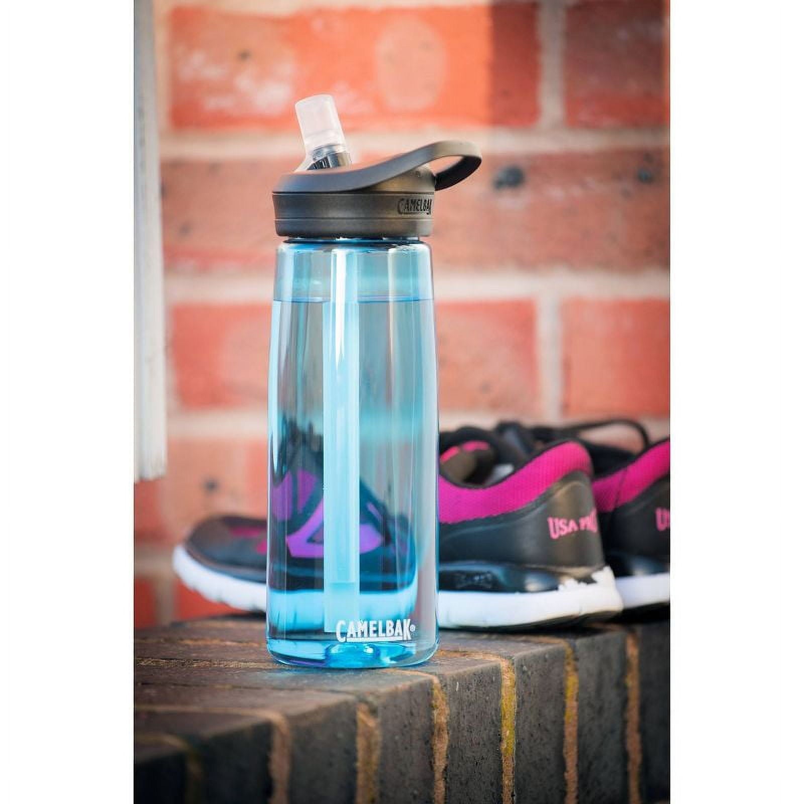 CamelBak Eddy+ 25oz Tritan Renew Water Bottle, Light Blue - RIT3