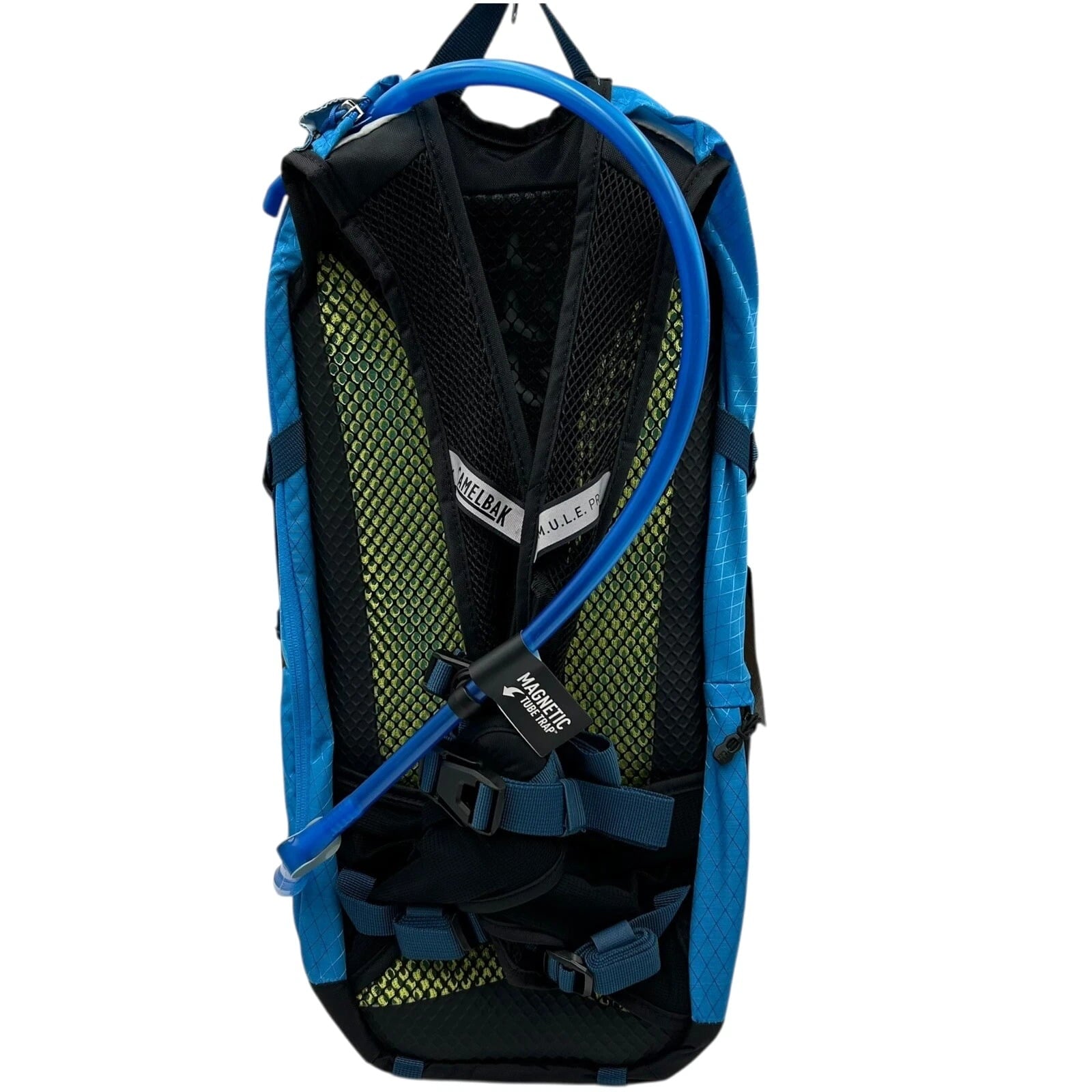 CAMELBAK M.U.L.E Pro 14L Bike Hydration Backpack 100 oz, Ibiza Blue/Orange - HTAD