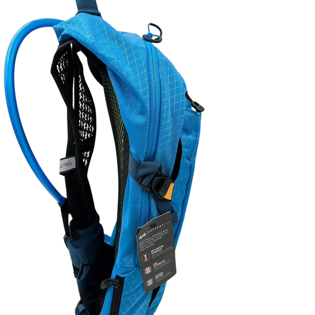 CAMELBAK M.U.L.E Pro 14L Bike Hydration Backpack 100 oz, Ibiza Blue/Orange - HTAD