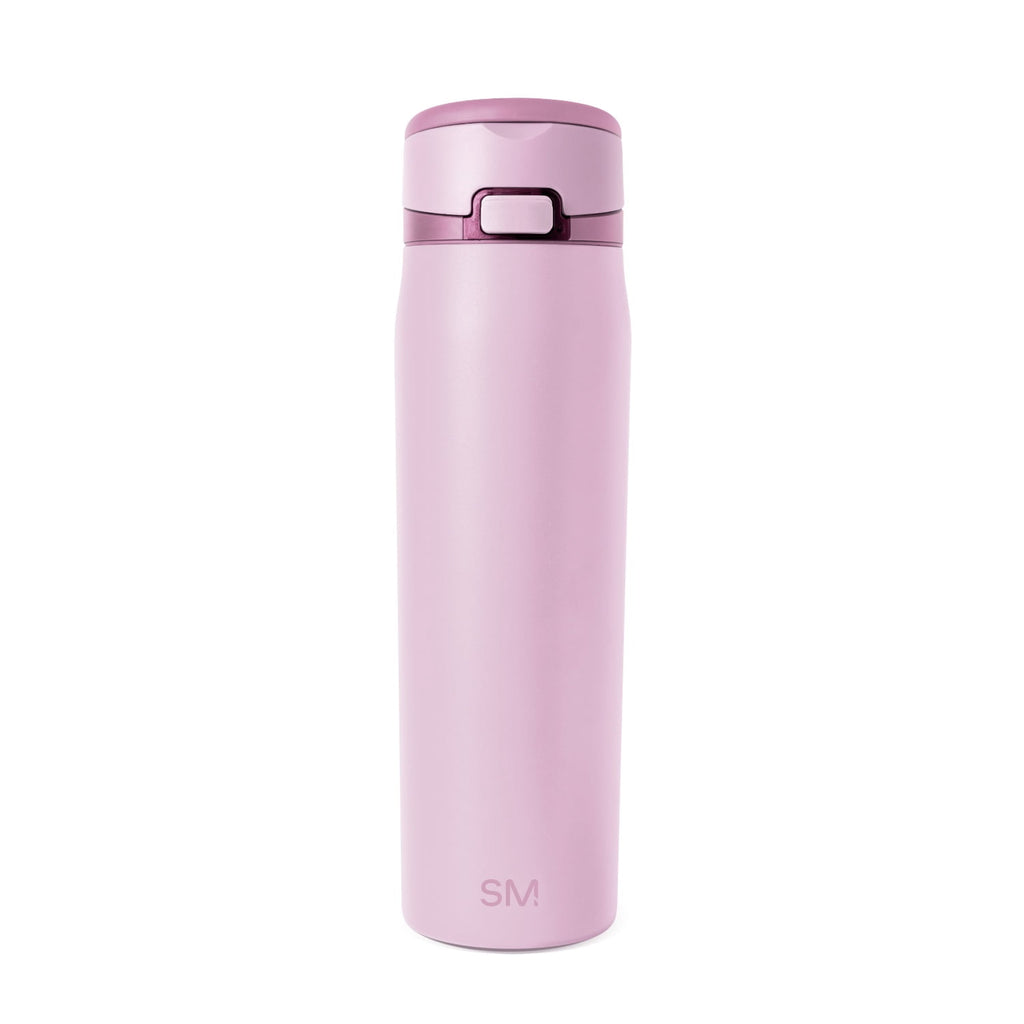 Simple Modern 24oz Mesa Loop Water Bottle with Covered Spout | Pink Champagne - 8FHU