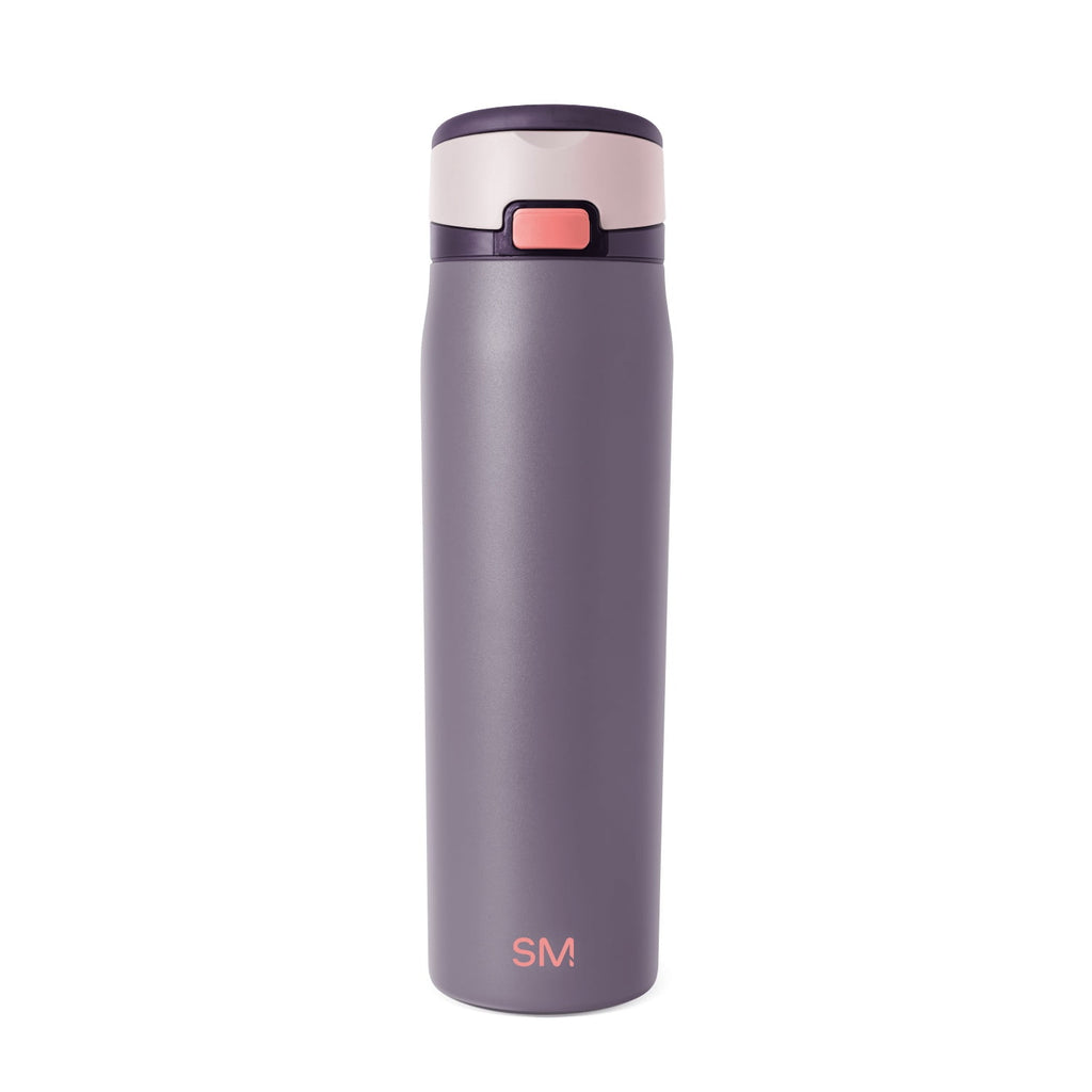 Simple Modern 24oz Mesa Loop Water Bottle with Covered Spout | Pink Champagne - 8FHU