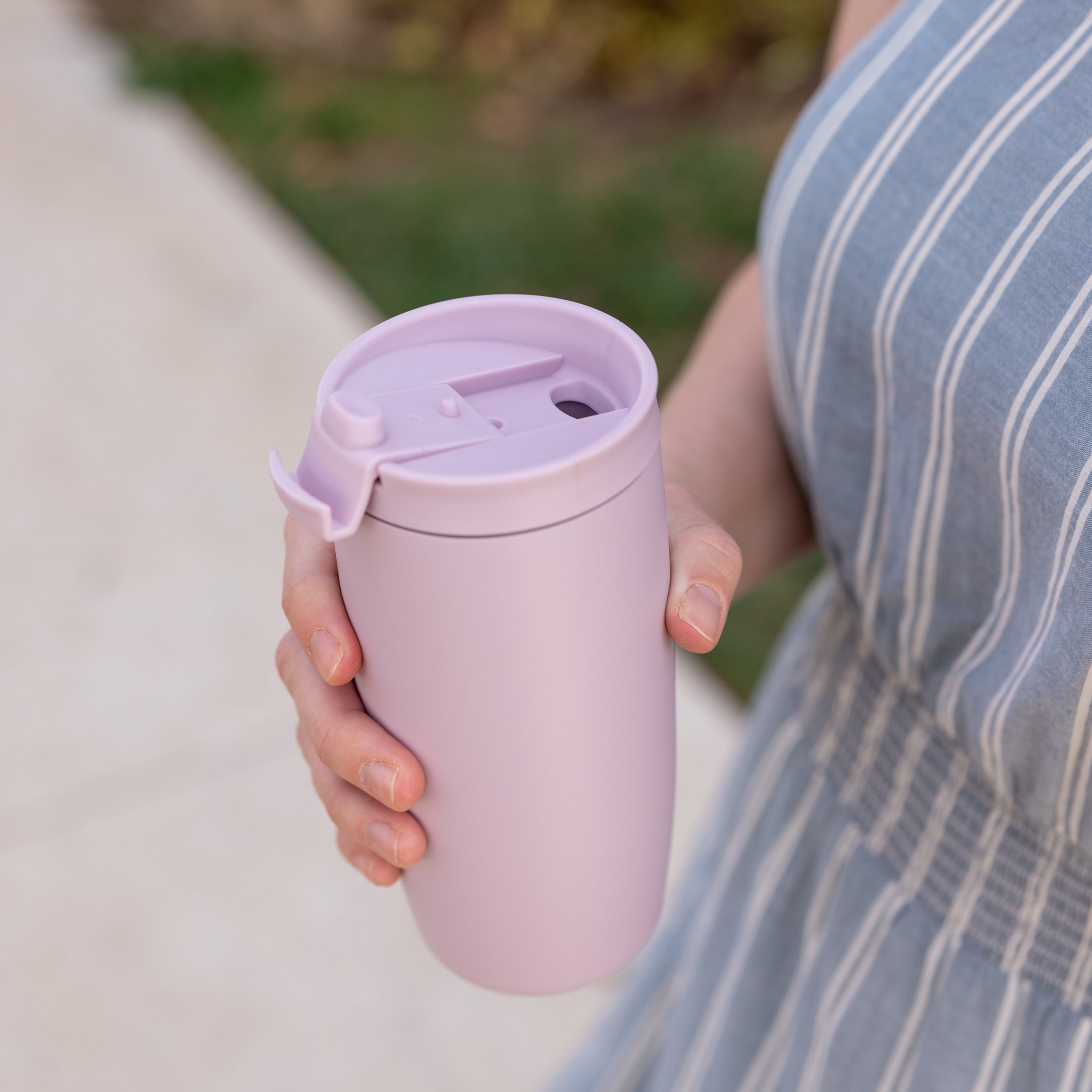 Simple Modern 16 fl oz Insulated Stainless Steel Voyager Coffee Tumbler with Insulated Flip Lid - YNI1