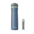 Contigo 24 oz. Wells Chill Stainless Steel Filter Bottle w/ Filters - Dark Ice - EGQT