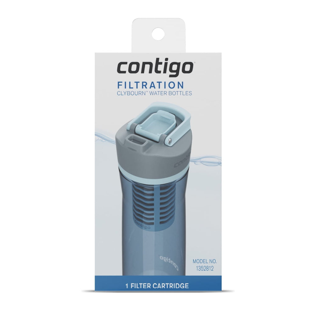 Contigo Clybourn FreeFlow Filter Water Bottle Replacement Filter, 1 Count - 6O74