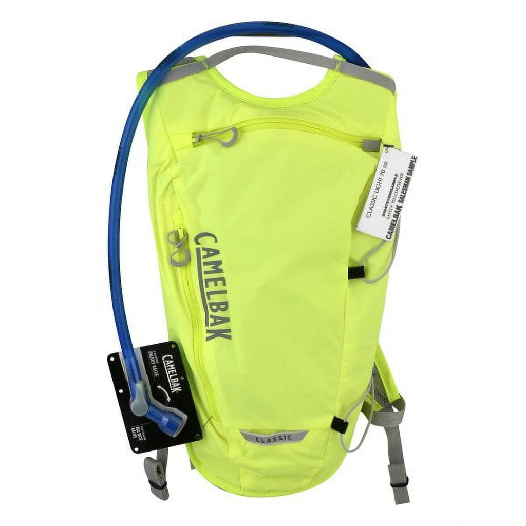Camelbak Classic Light Hydration Pack Bag Inc Reservior Yellow/Silver 70oz - VYDM