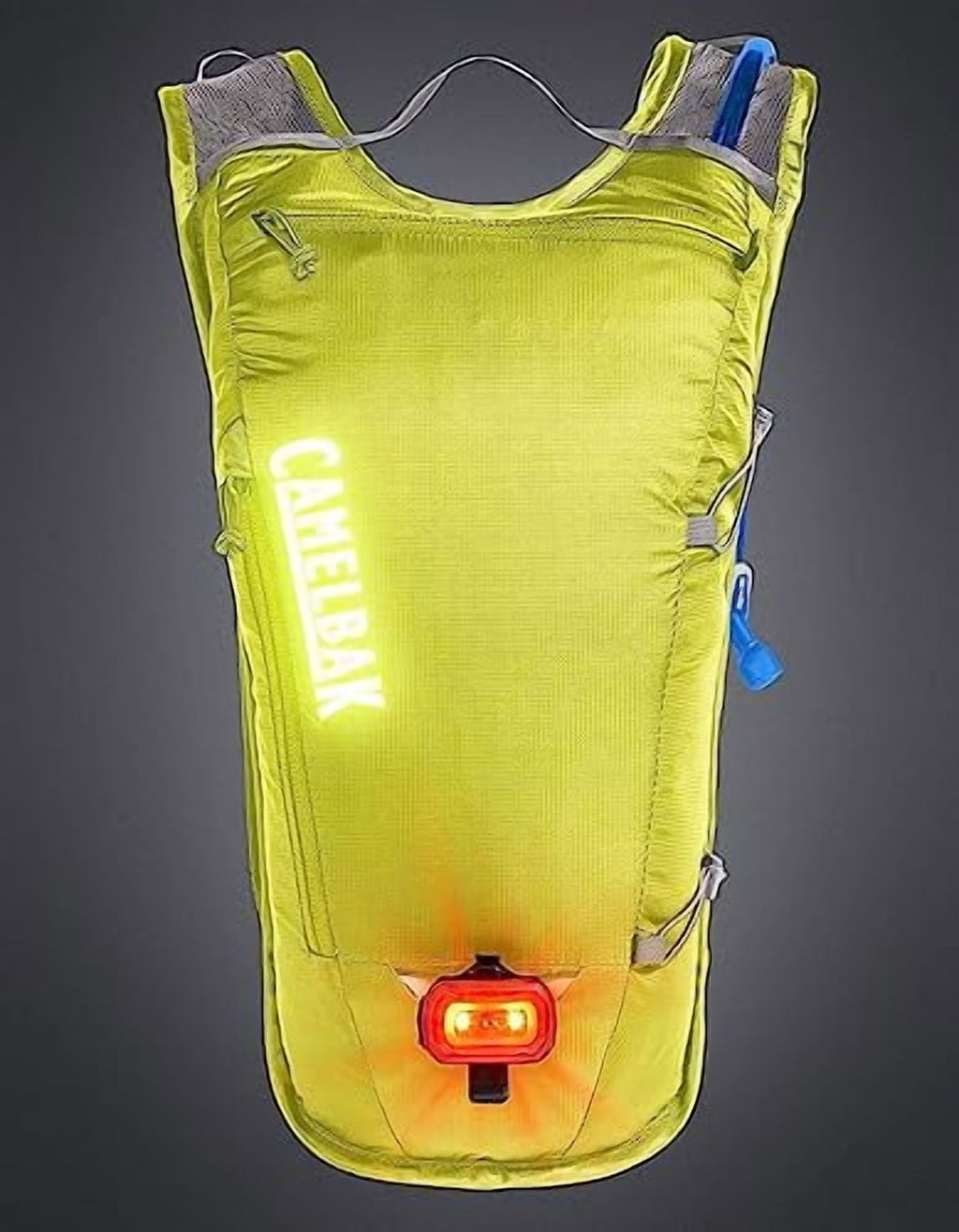 Camelbak Classic Light Hydration Pack Bag Inc Reservior Yellow/Silver 70oz - VYDM