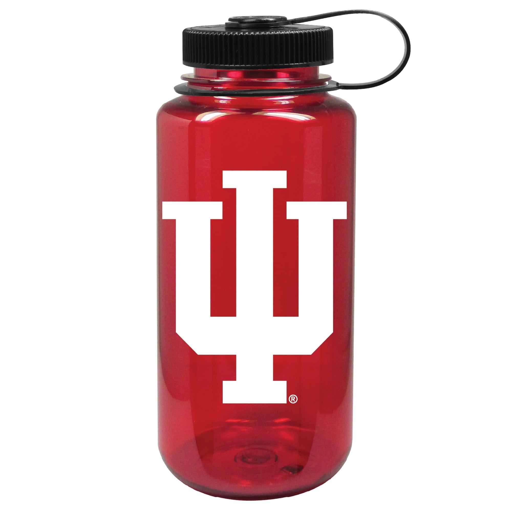 Crimson Indiana Hoosiers 32oz. Nalgene Sustainable Wide Mouth Water Bottle - 1JGV