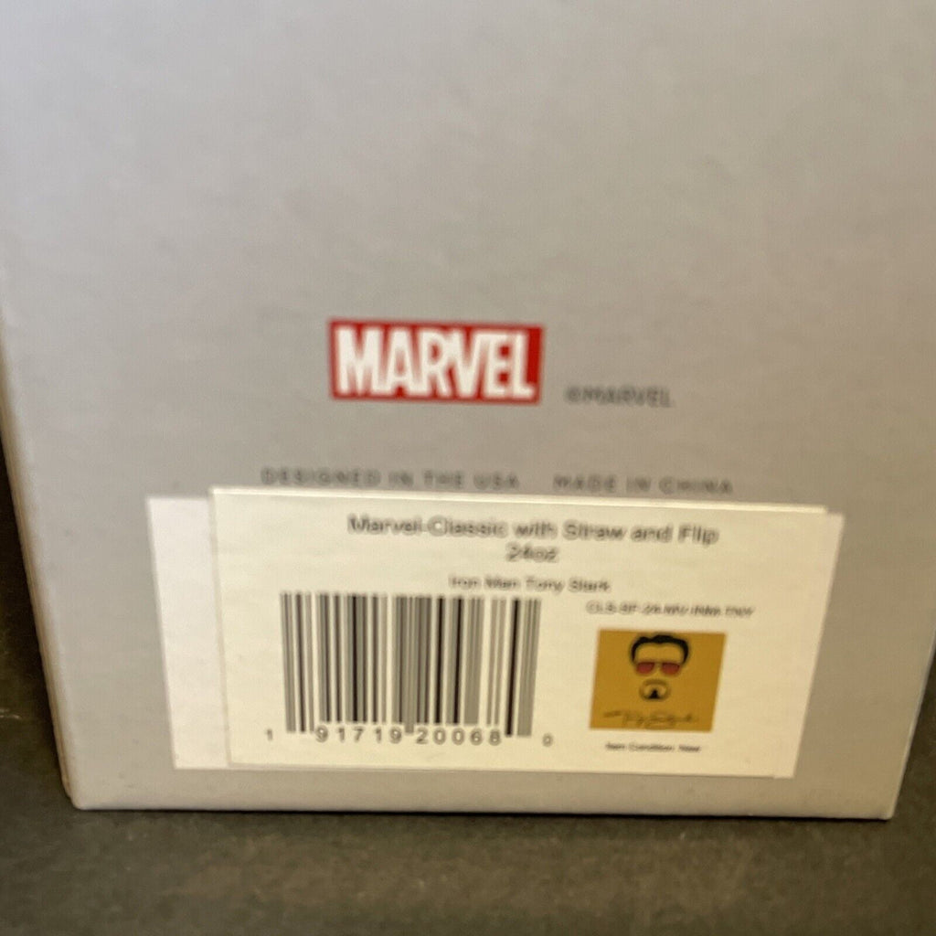 Simple Modern Insulated Iron Man Tony 24oz  Tumbler W/Flip Lid and Straw Lid - 092V