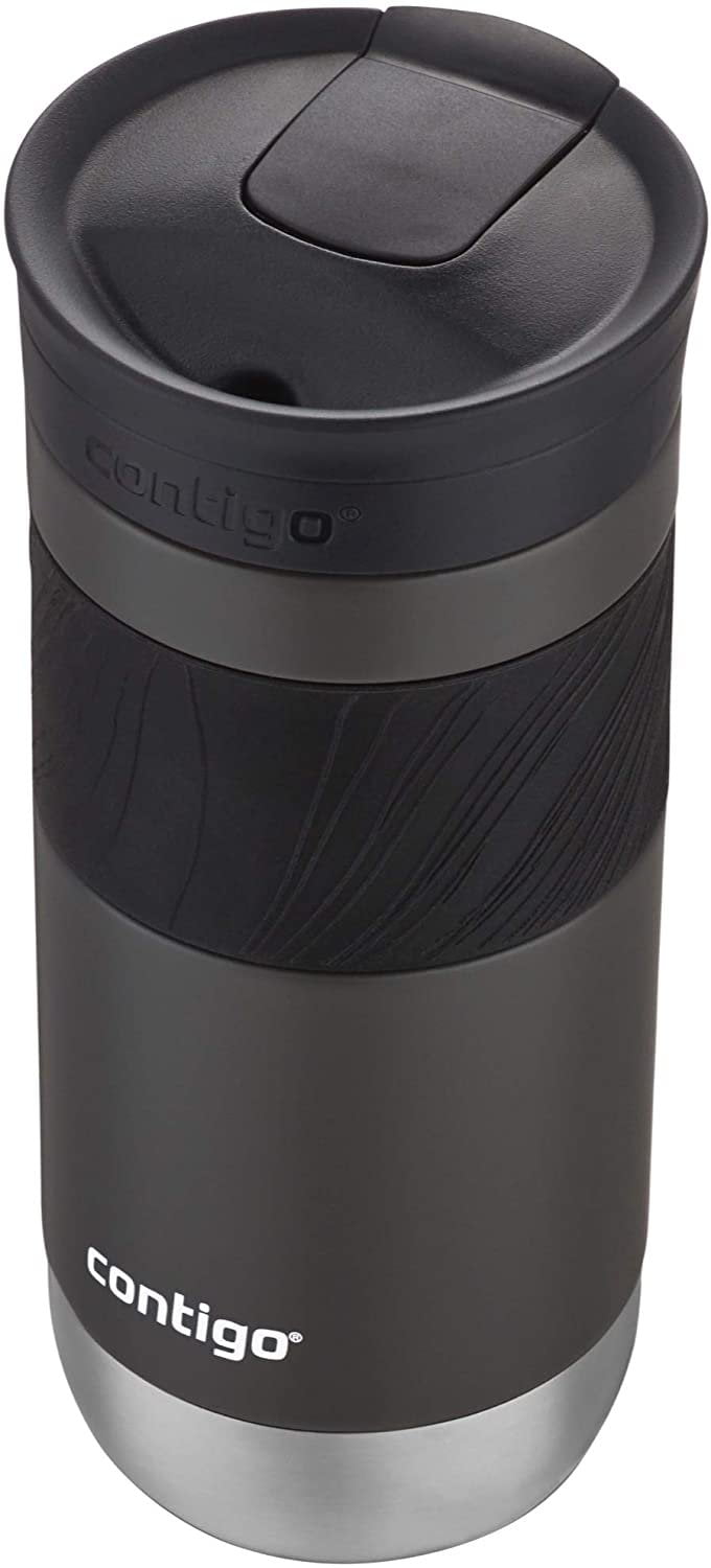 Contigo Byron 2.0 Stainless Steel Travel Mug with SNAPSEAL Lid and Grip, 20 oz, Sake &amp; Blue Corn, 2-Pack - 9K56