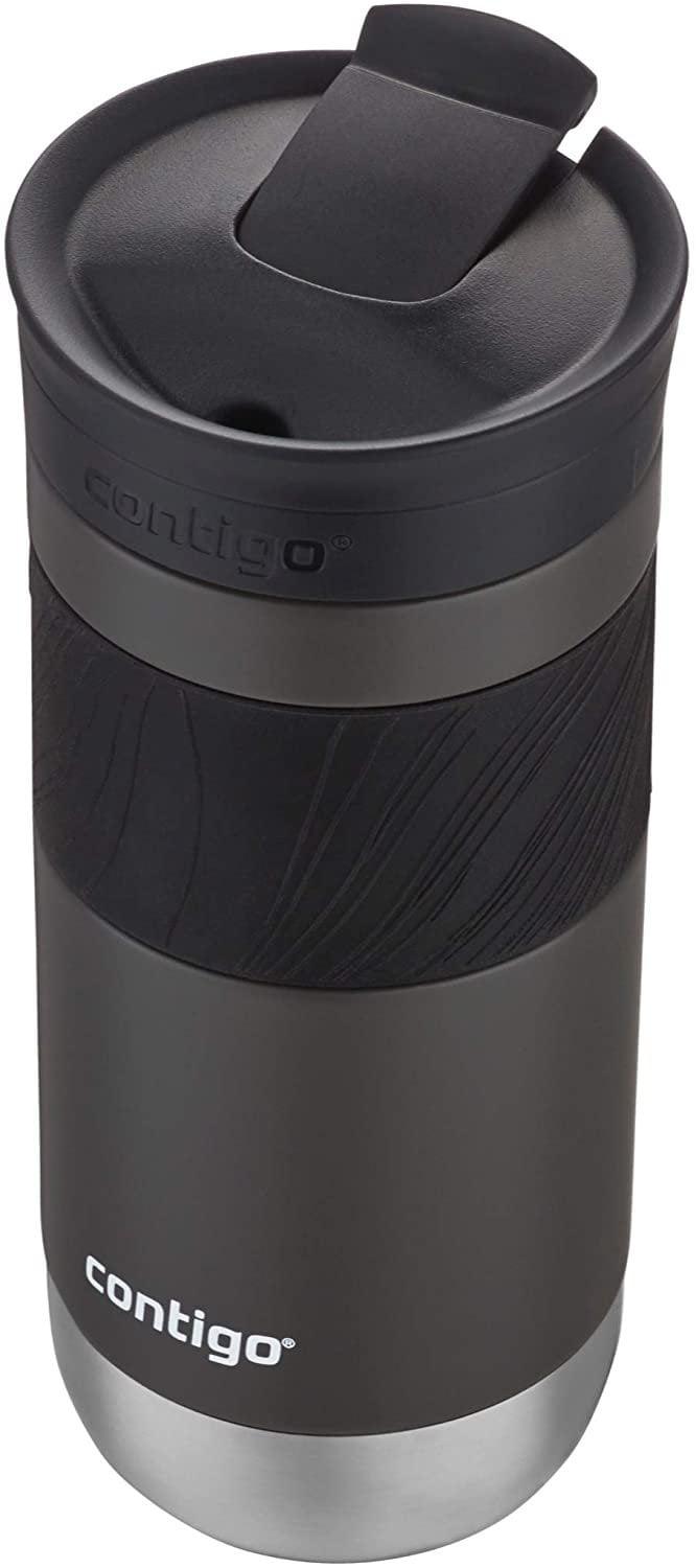 Contigo Byron 2.0 Stainless Steel Travel Mug with SNAPSEAL Lid and Grip, 20 oz, Sake &amp; Blue Corn, 2-Pack - 9K56