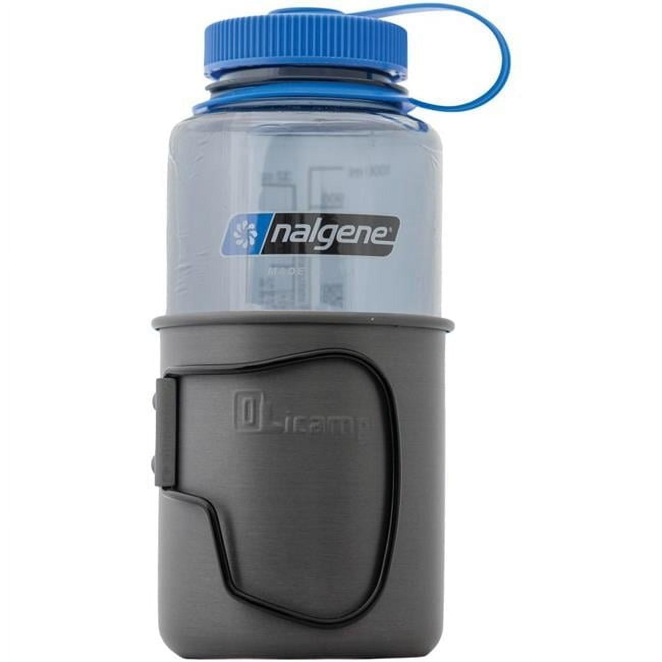 Olicamp 329077 Space Saver Mug with Black Handle, Nalgene Black - 2HA9